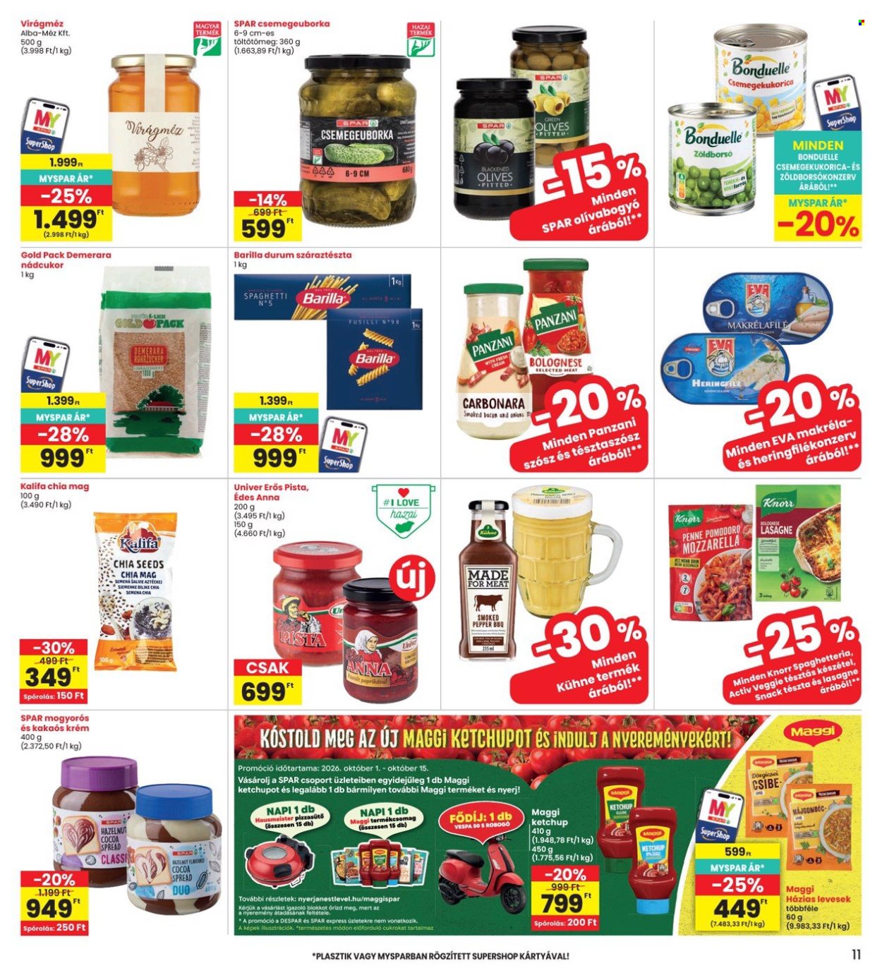 INTERSPAR akciós újságok - 2026.10.01 - 2026.10.07. Oldal 11