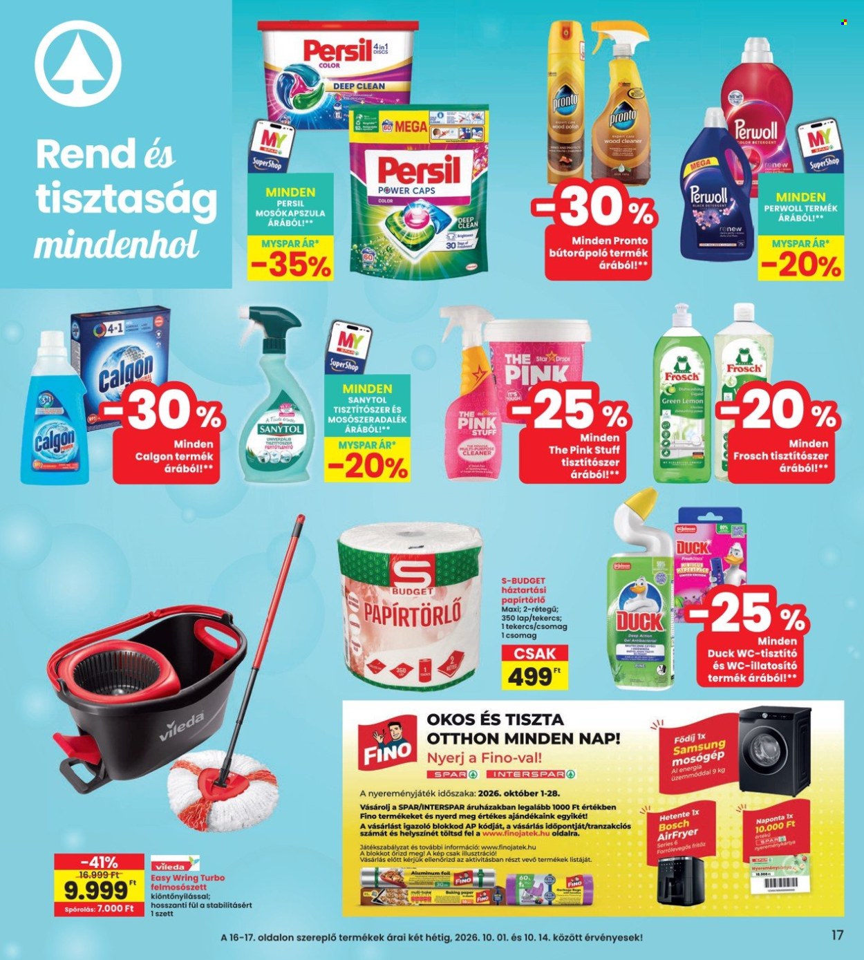 INTERSPAR akciós újságok - 2026.10.01 - 2026.10.07. Oldal 17