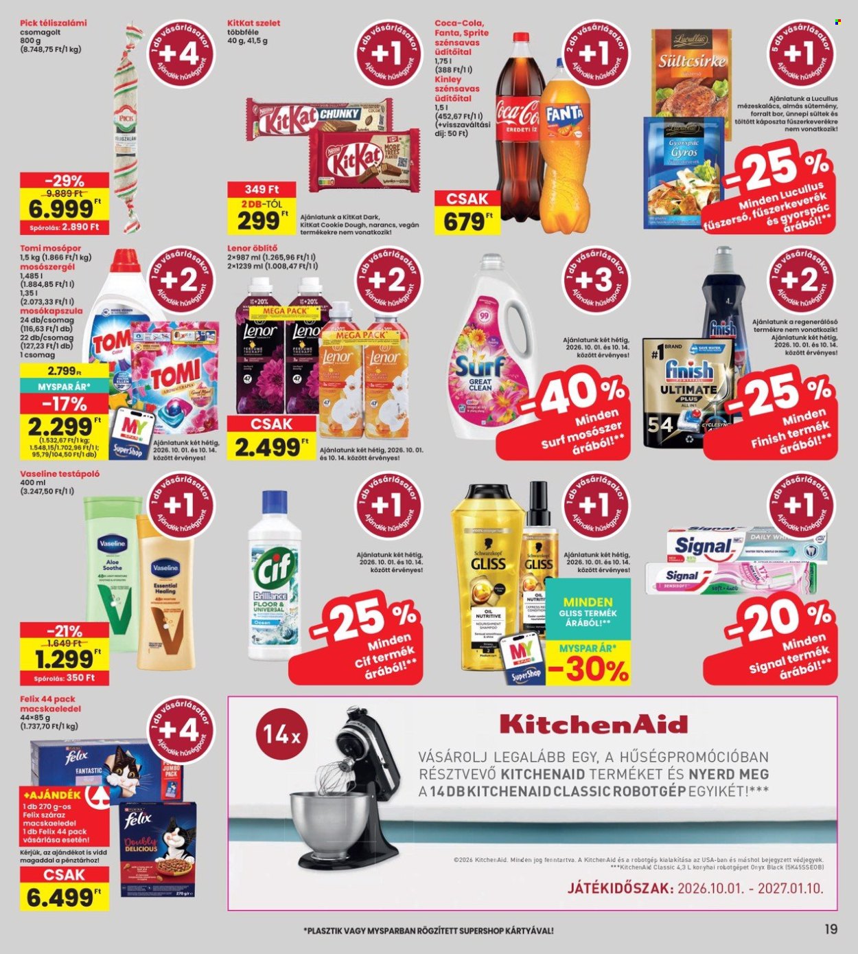 INTERSPAR akciós újságok - 2026.10.01 - 2026.10.07. Oldal 19