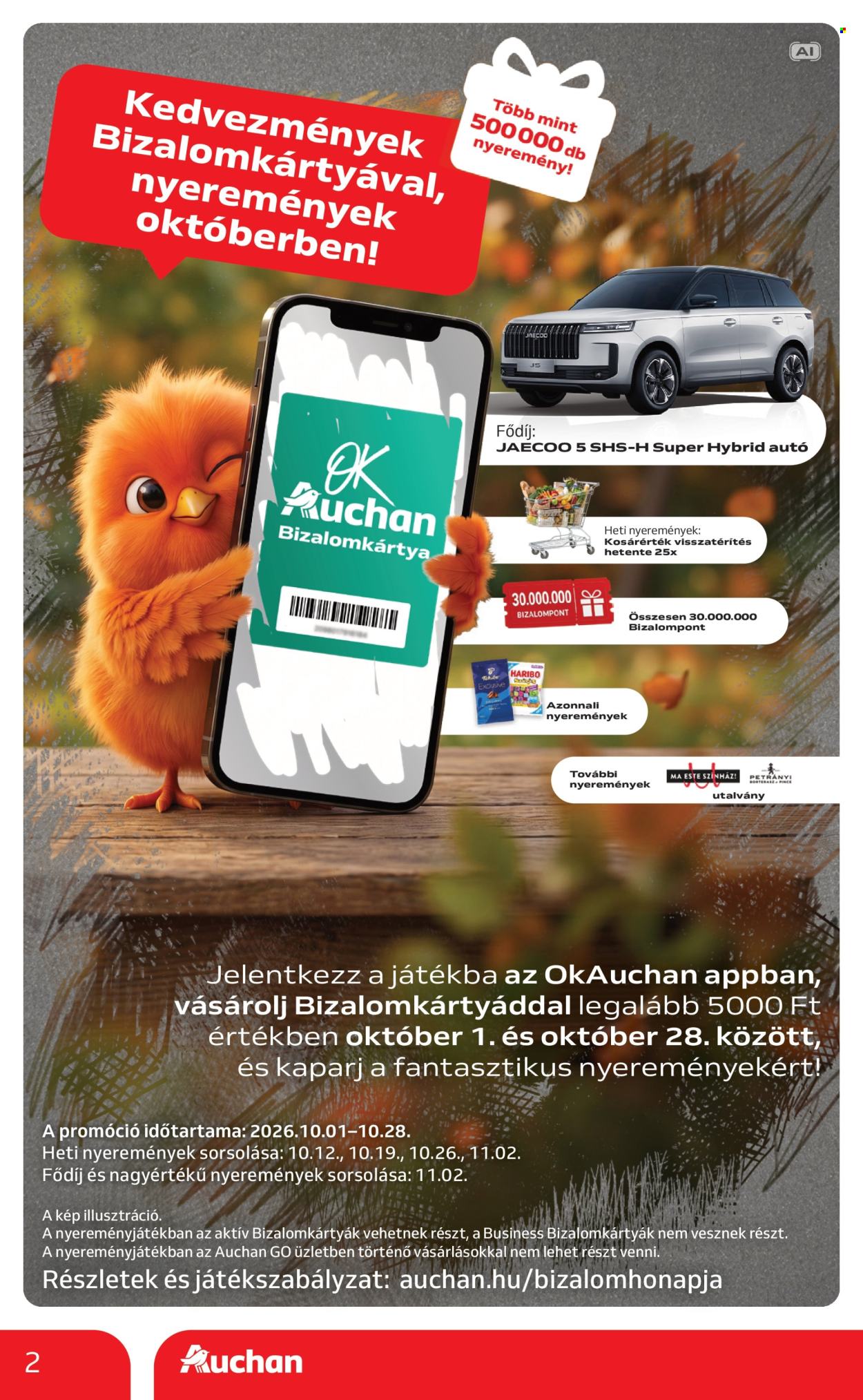 Auchan akciós újságok - 2026.10.01 - 2026.10.07. Oldal 2
