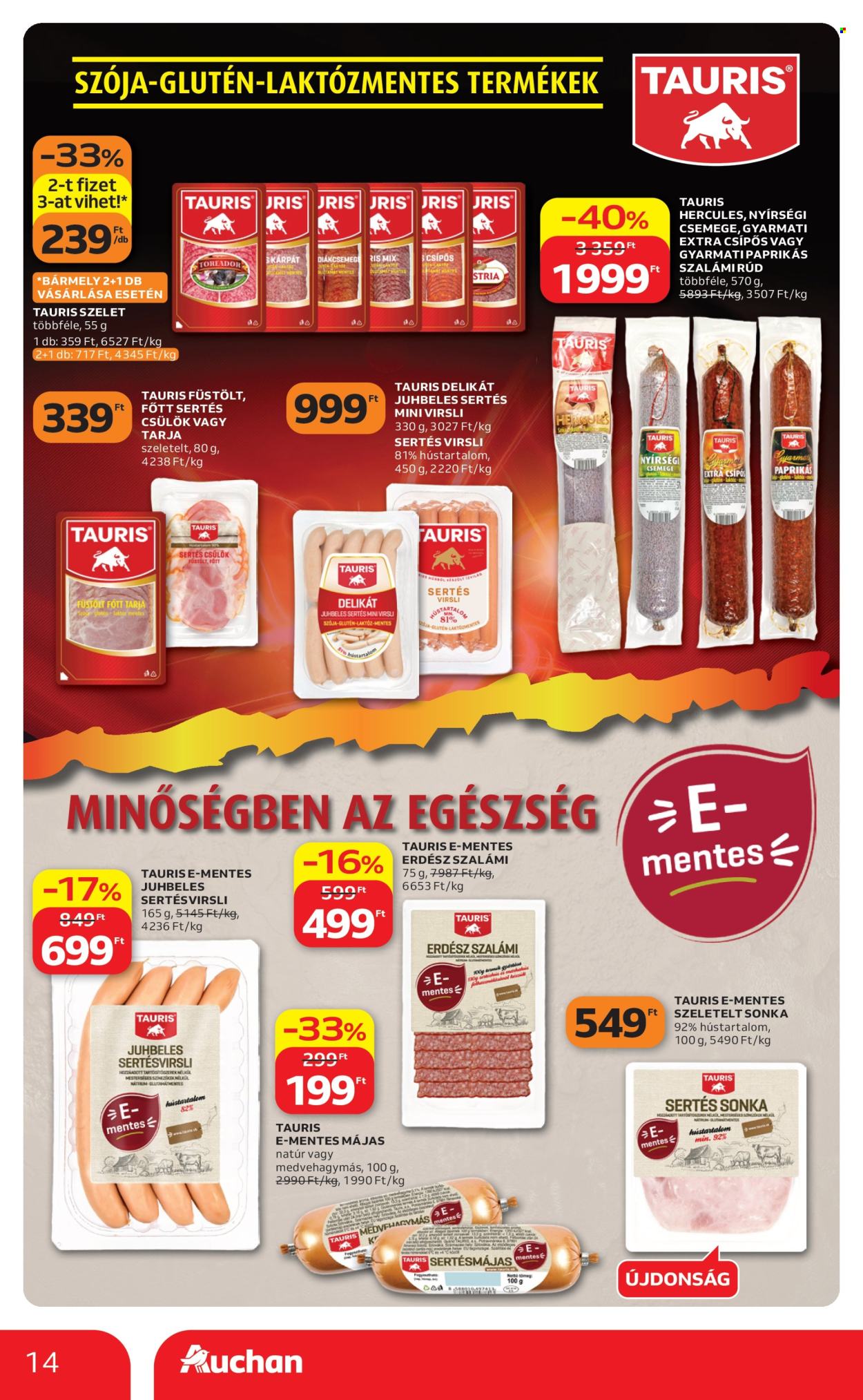 Auchan akciós újságok - 2026.10.01 - 2026.10.07. Oldal 14