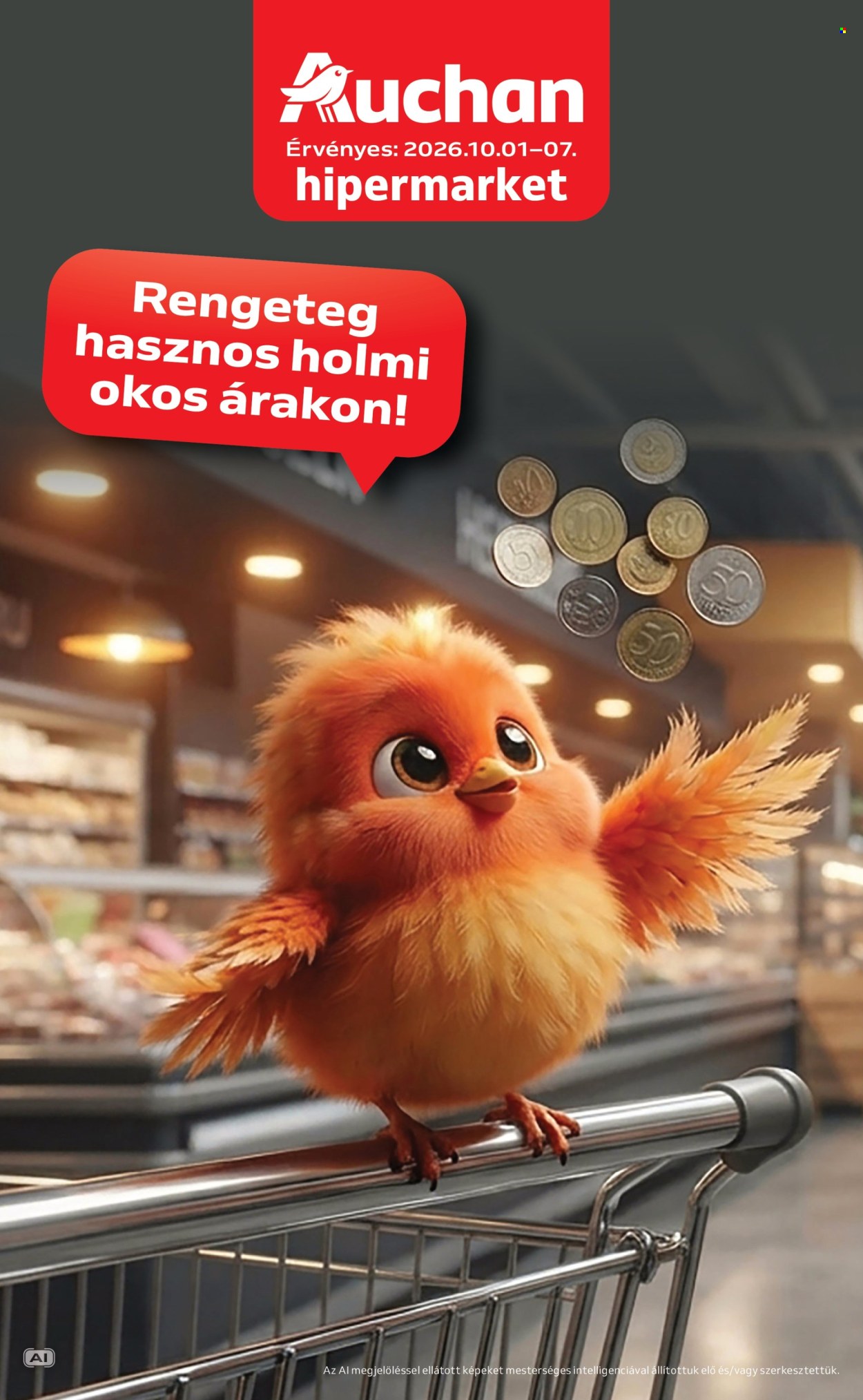 Auchan akciós újságok - 2026.10.01 - 2026.10.07. Oldal 1