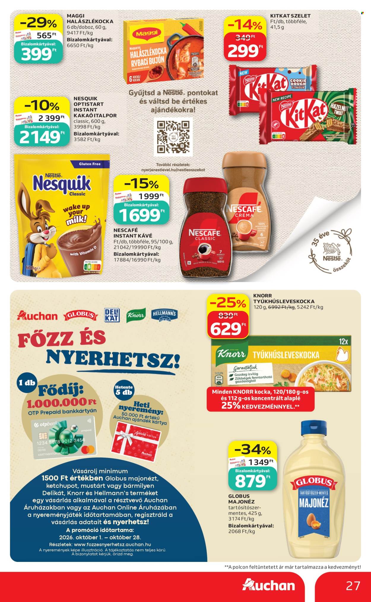 Auchan akciós újságok - 2026.10.01 - 2026.10.07. Oldal 27