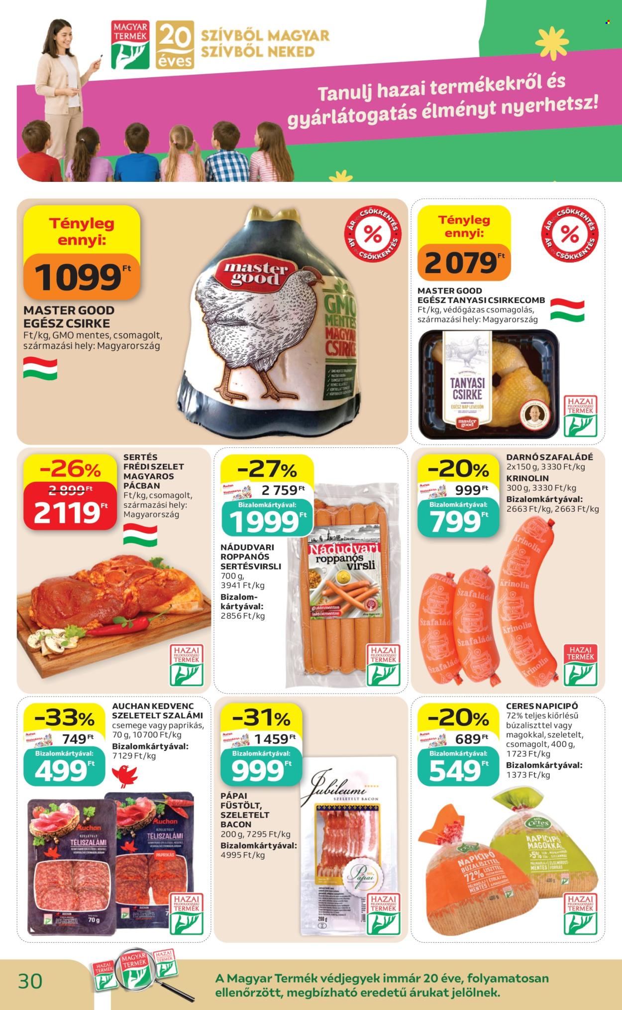 Auchan akciós újságok - 2026.10.01 - 2026.10.07. Oldal 30