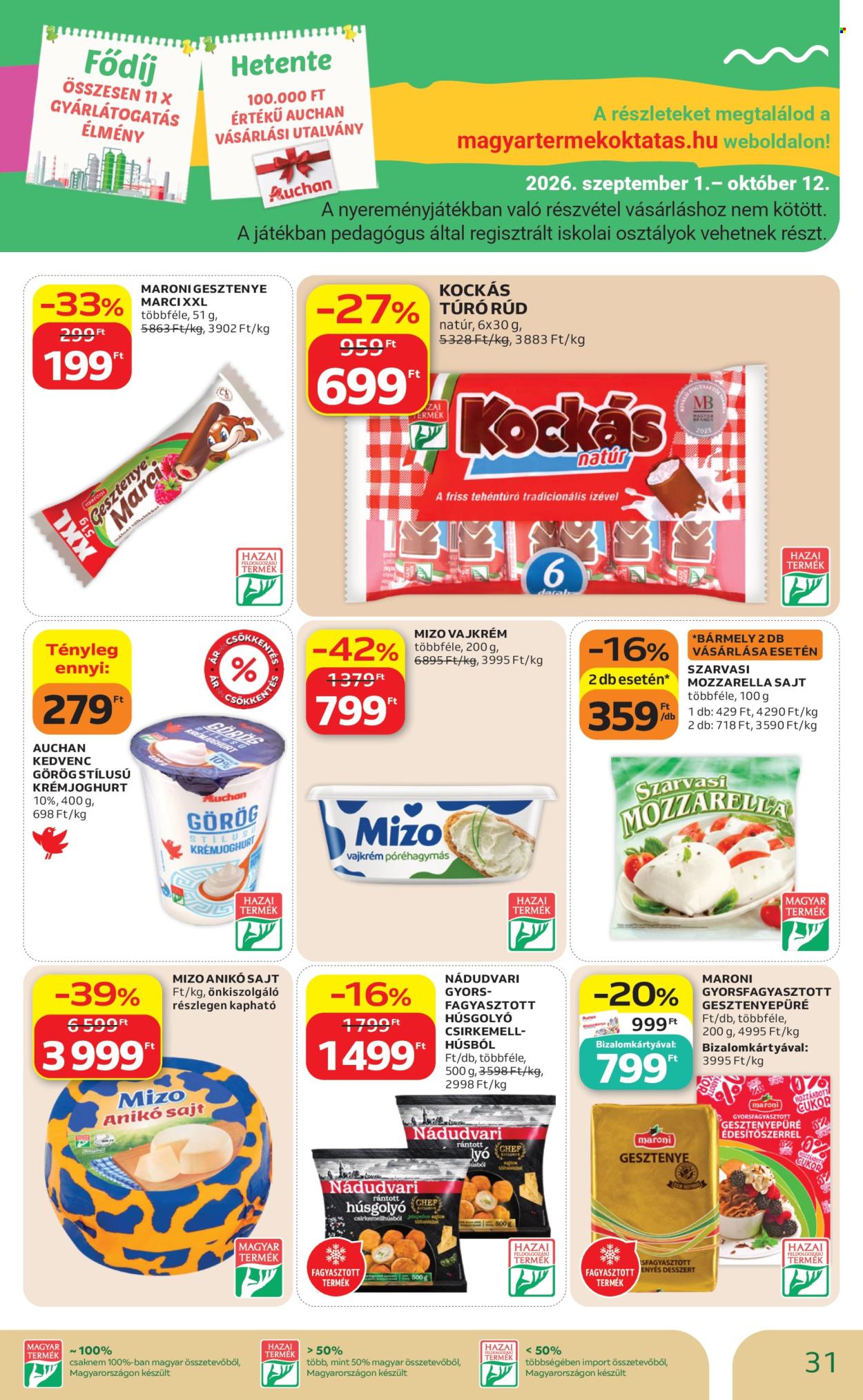 Auchan akciós újságok - 2026.10.01 - 2026.10.07. Oldal 31