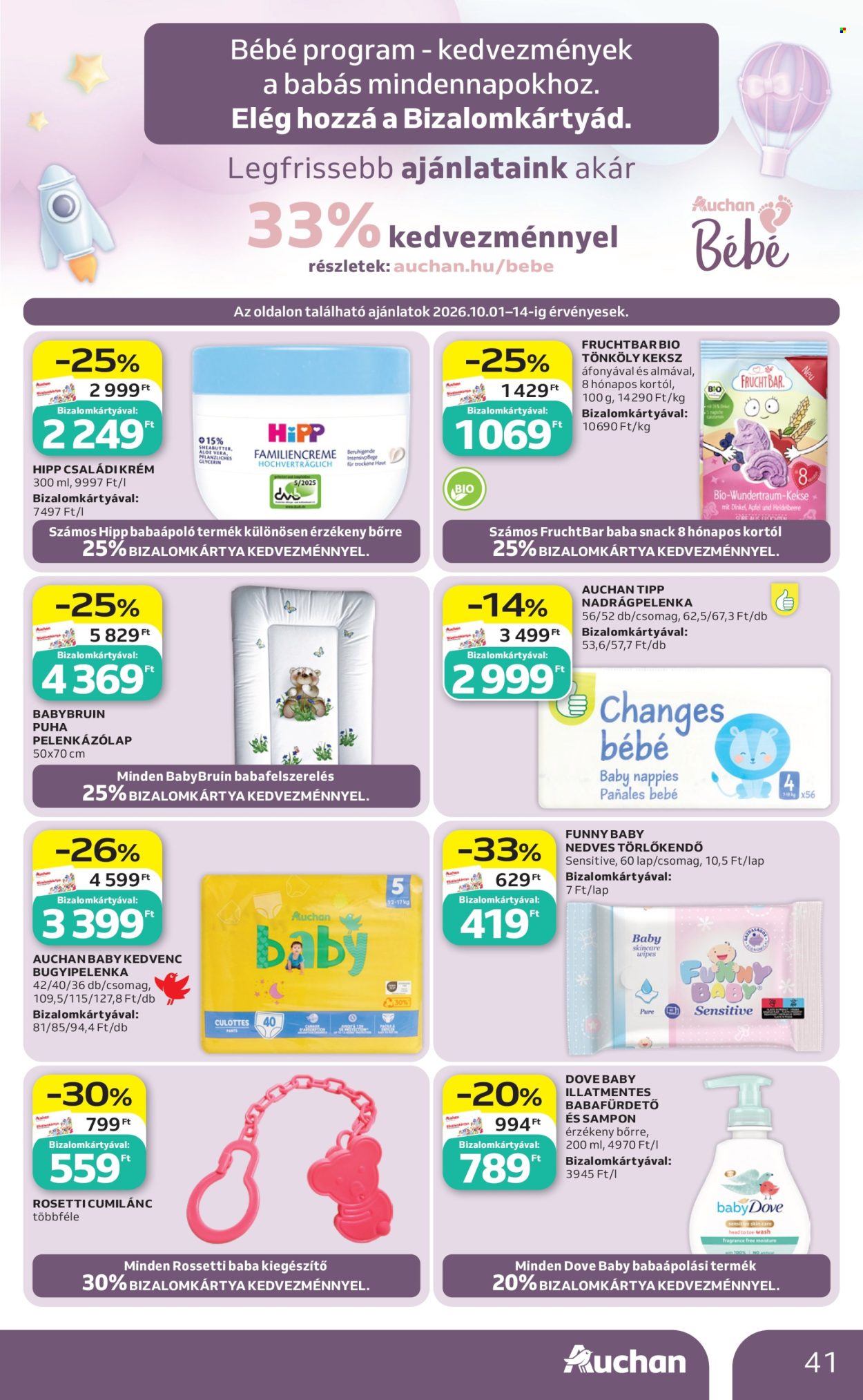 Auchan akciós újságok - 2026.10.01 - 2026.10.07. Oldal 41