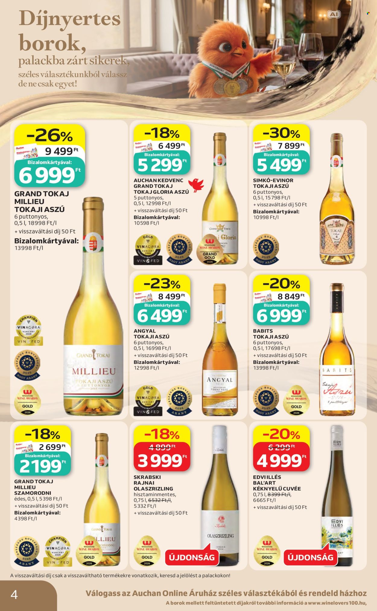 Auchan akciós újságok - 2026.10.01 - 2026.10.21. Oldal 4
