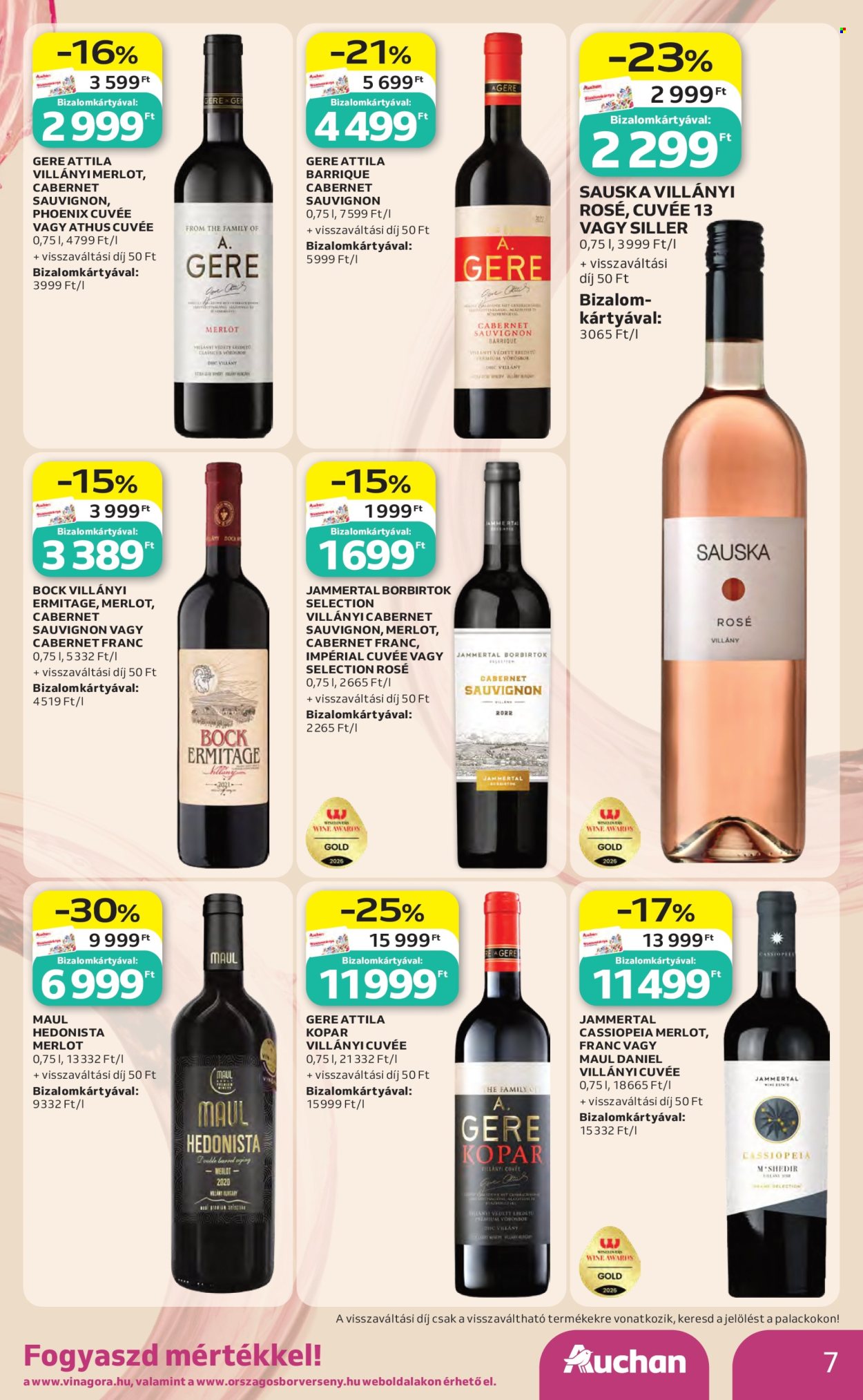 Auchan akciós újságok - 2026.10.01 - 2026.10.21. Oldal 7