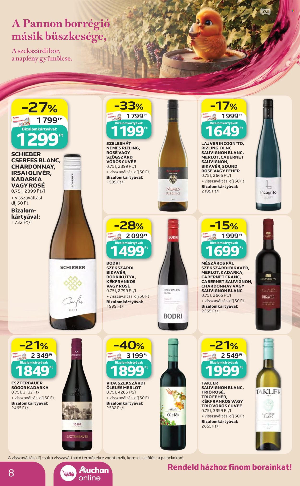 Auchan akciós újságok - 2026.10.01 - 2026.10.21. Oldal 8