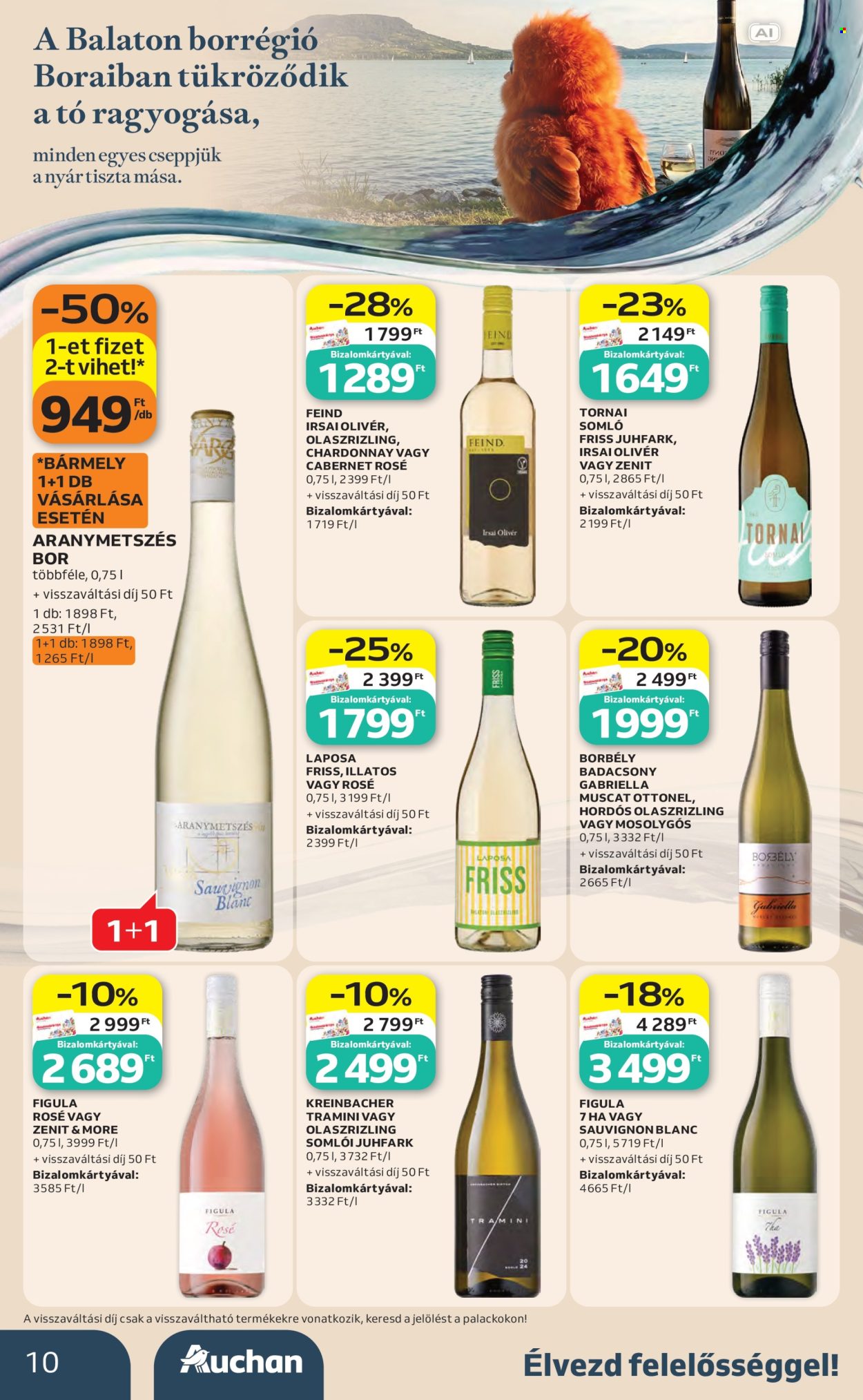 Auchan akciós újságok - 2026.10.01 - 2026.10.21. Oldal 10