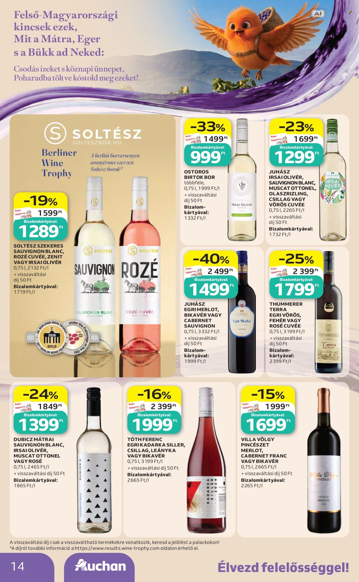 Auchan akciós újságok - 2026.10.01 - 2026.10.21. Oldal 14