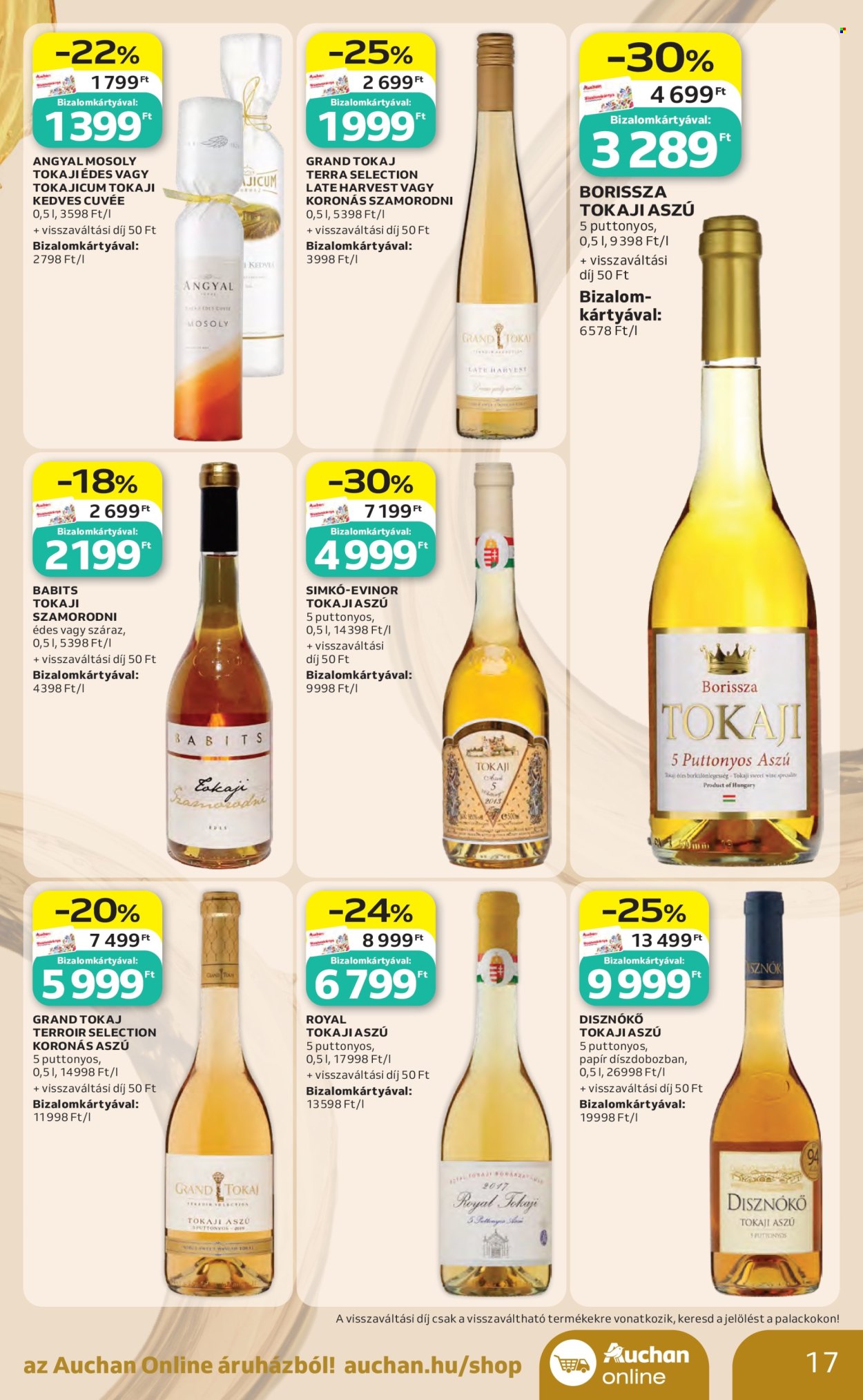 Auchan akciós újságok - 2026.10.01 - 2026.10.21. Oldal 17