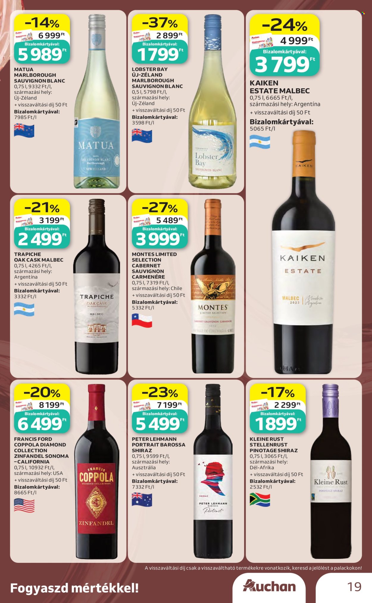 Auchan akciós újságok - 2026.10.01 - 2026.10.21. Oldal 19
