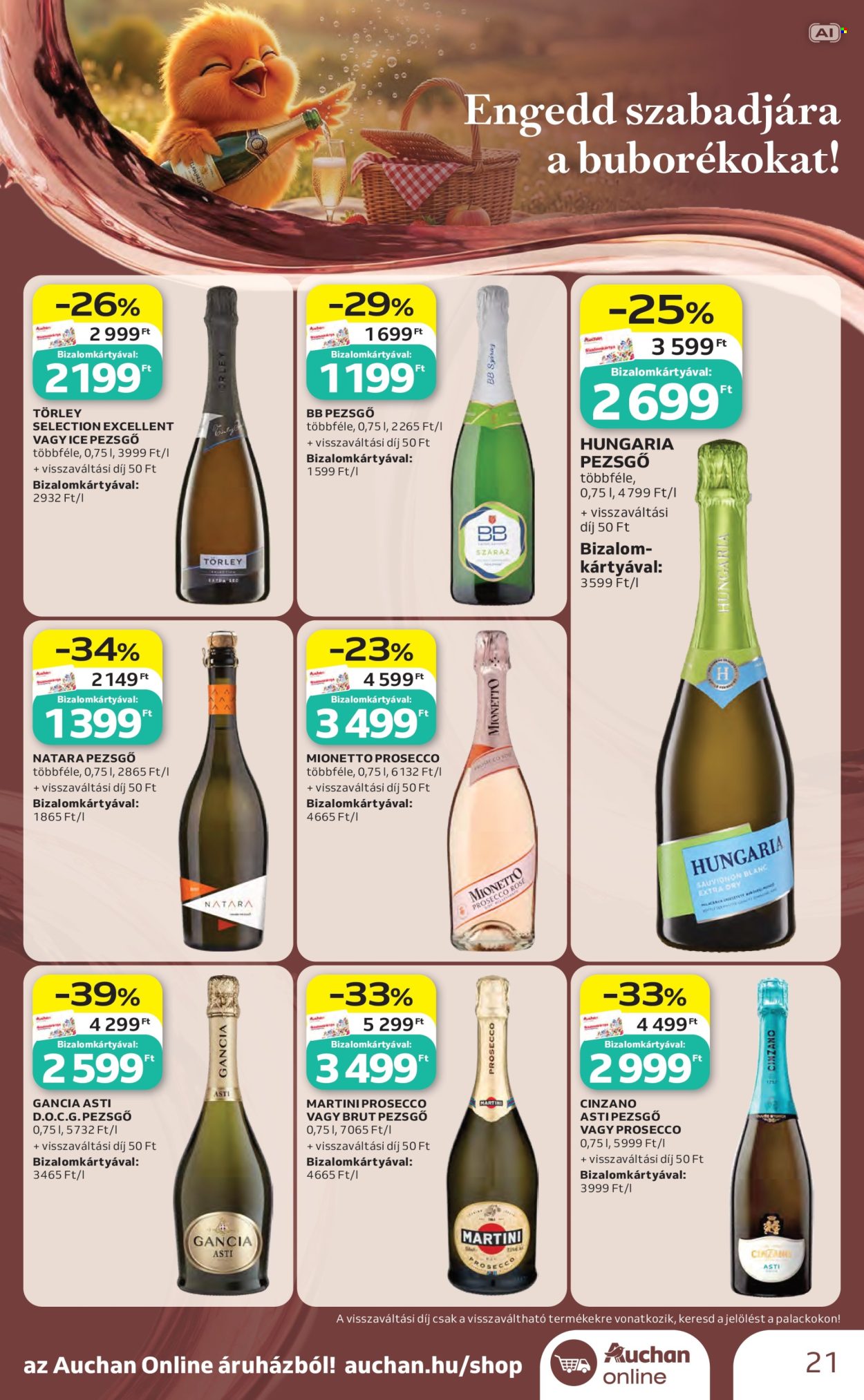 Auchan akciós újságok - 2026.10.01 - 2026.10.21. Oldal 21