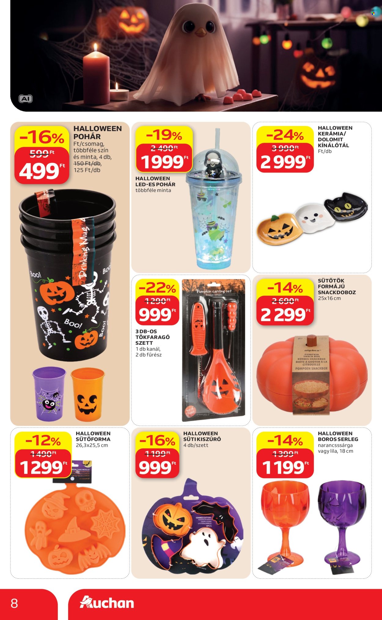 Auchan akciós újságok - 2026.10.01 - 2026.10.07. Oldal 8