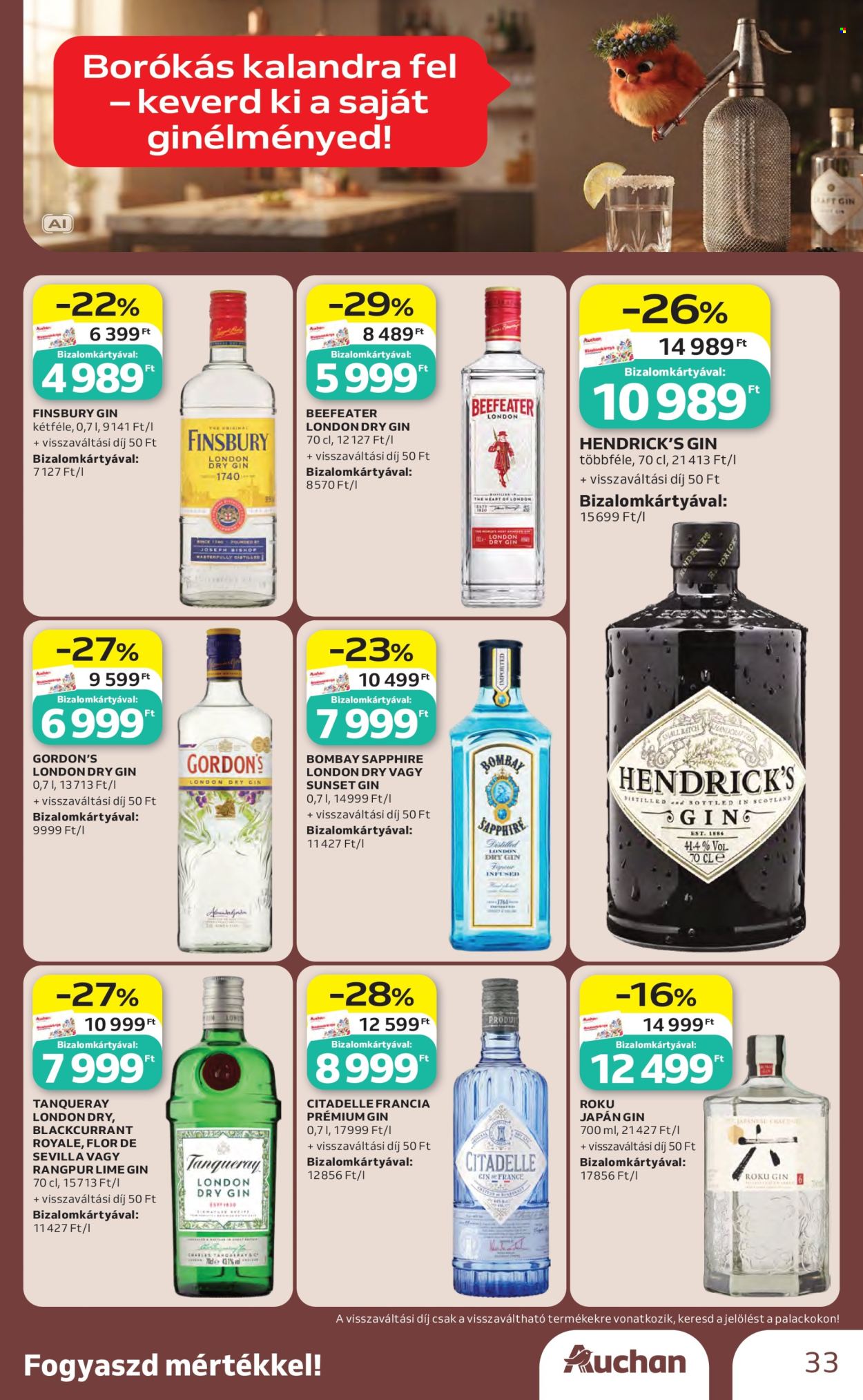 Auchan akciós újságok - 2026.10.01 - 2026.10.21. Oldal 33