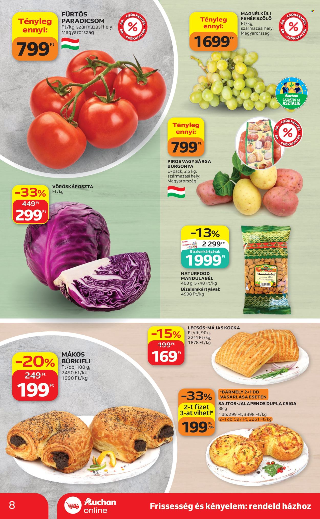 Auchan akciós újságok - 2026.10.01 - 2026.10.07. Oldal 8