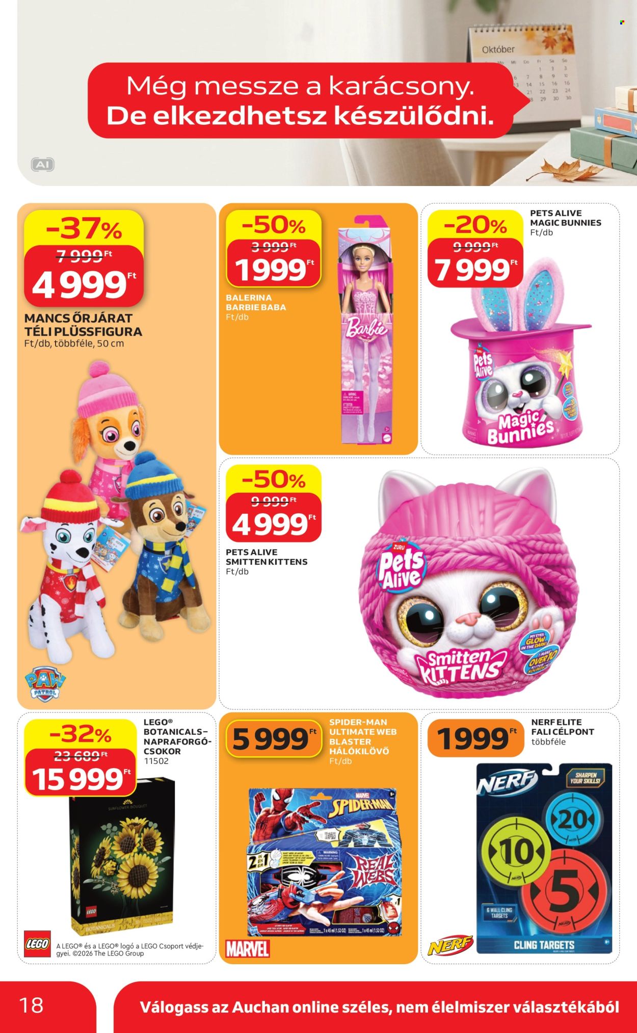 Auchan akciós újságok - 2026.10.01 - 2026.10.07. Oldal 18