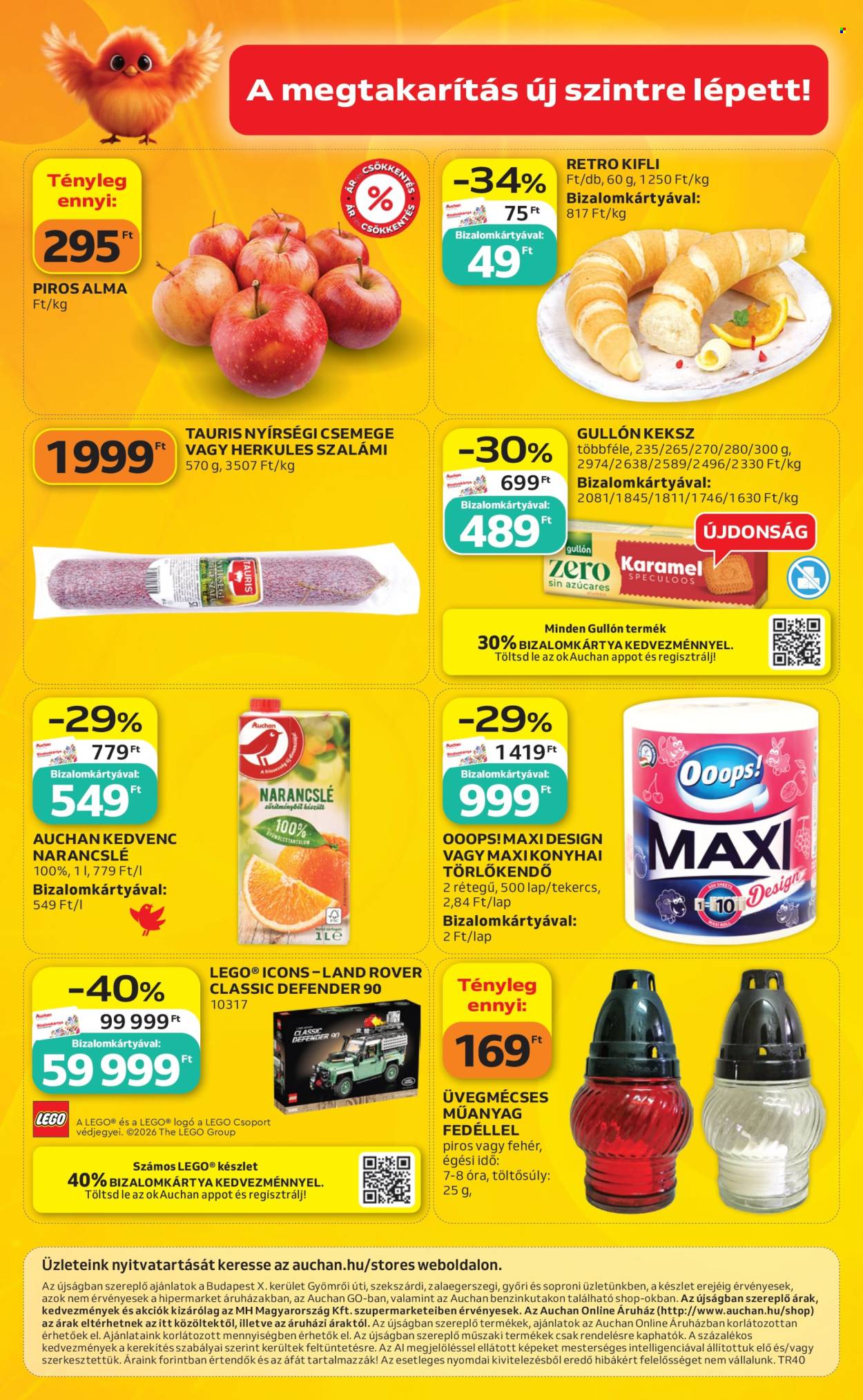 Auchan akciós újságok - 2026.10.01 - 2026.10.07. Oldal 20