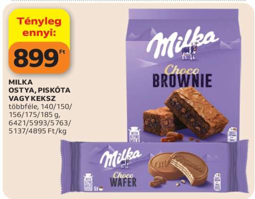 Milka Ostya, Piskóta vagy Keksz