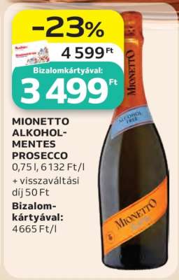 Mionetto Alkoholmentes Prosecco