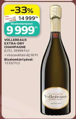 Vollereaux Extra-Dry Champagne