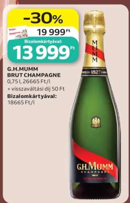 G.H.MUMM BRUT CHAMPAGNE
