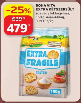 Bona Vita Extra Kétszersült