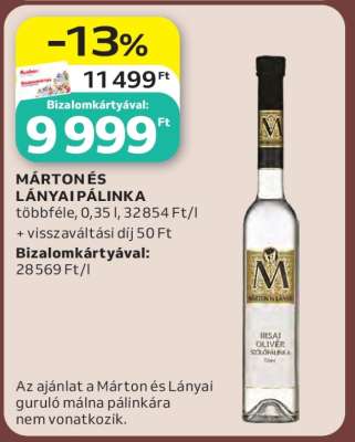 MÁRTON ÉS LÁNYAI PÁLINKA