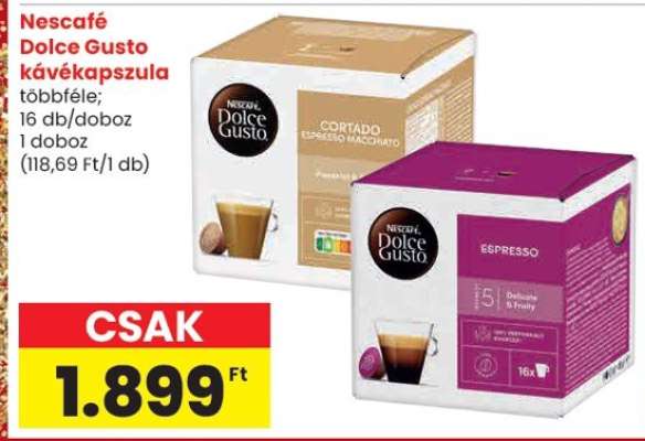 NESCAFE Dolce Gusto kávékapszula