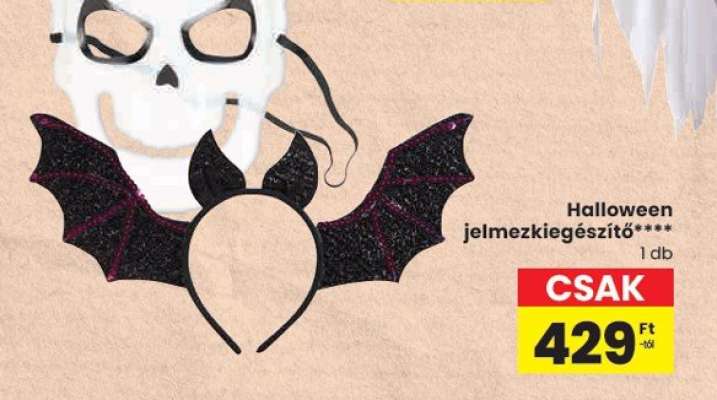 Halloween jelmez kiegészítő