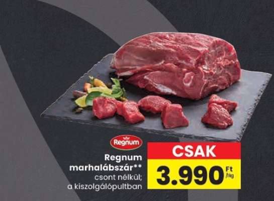 Regnum marhalábszár