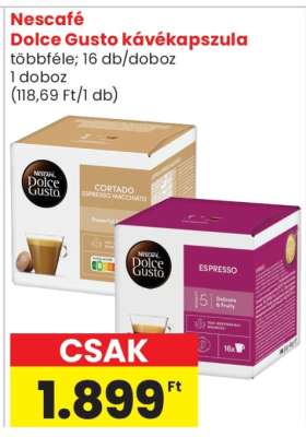 NESCAFE Dolce Gusto kávékapszula