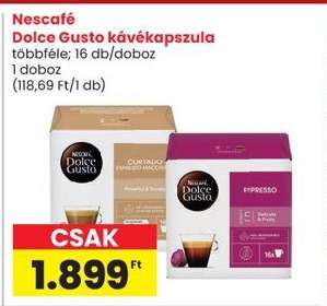 NESCAFE Dolce Gusto kávékapszula