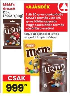 M&M's drazsé
