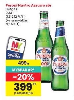 Peroni Nastro Azzurro sör