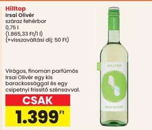 HILLTOP Irsai Olivér*