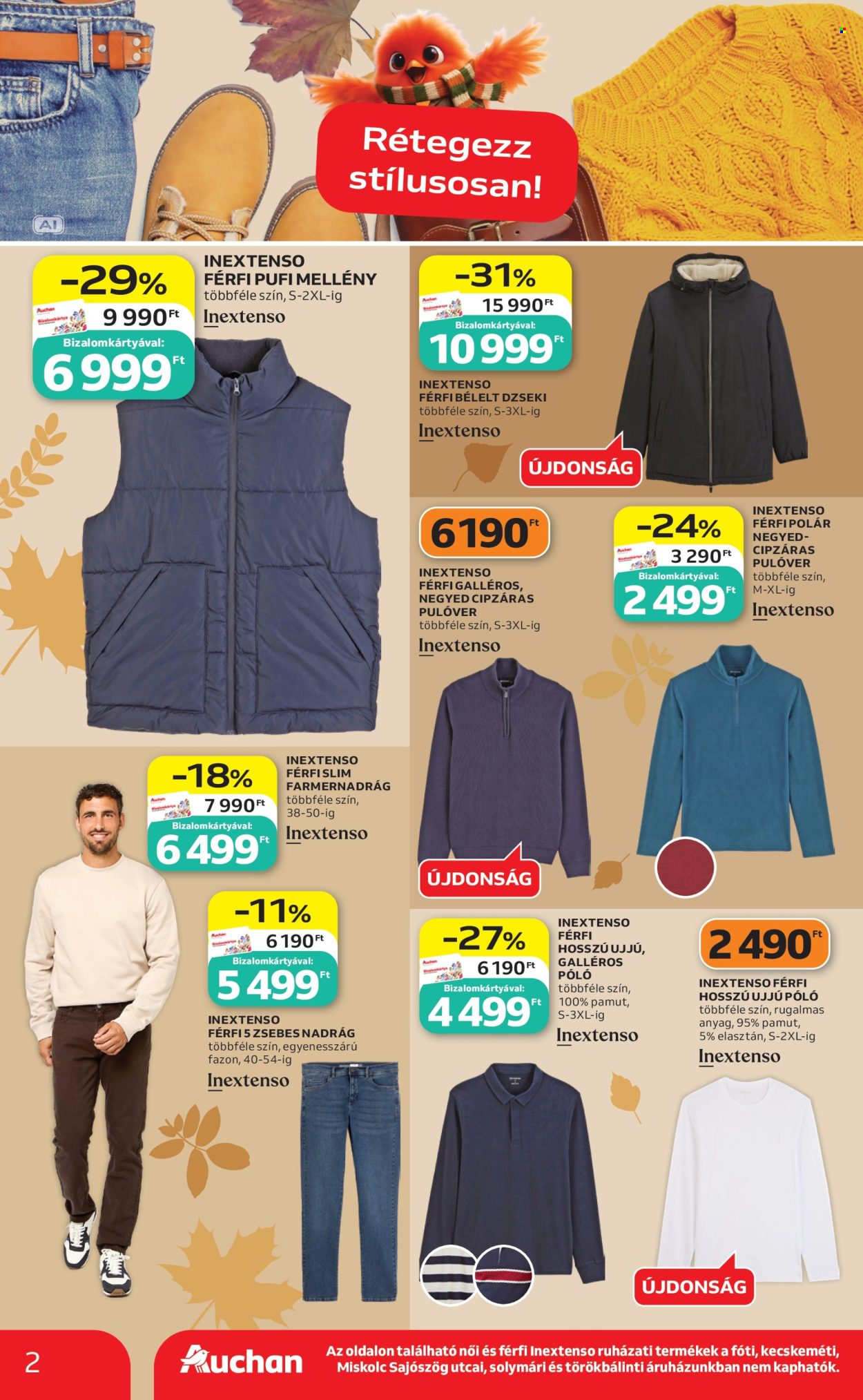 Auchan akciós újságok - 2026.10.01 - 2026.10.21. Oldal 2
