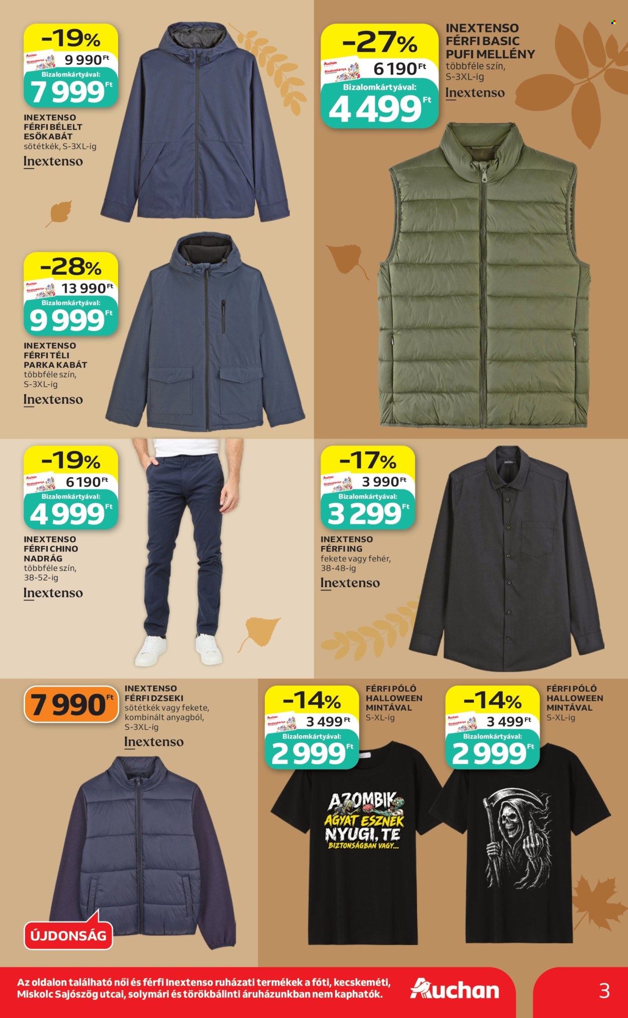 Auchan akciós újságok - 2026.10.01 - 2026.10.21. Oldal 3
