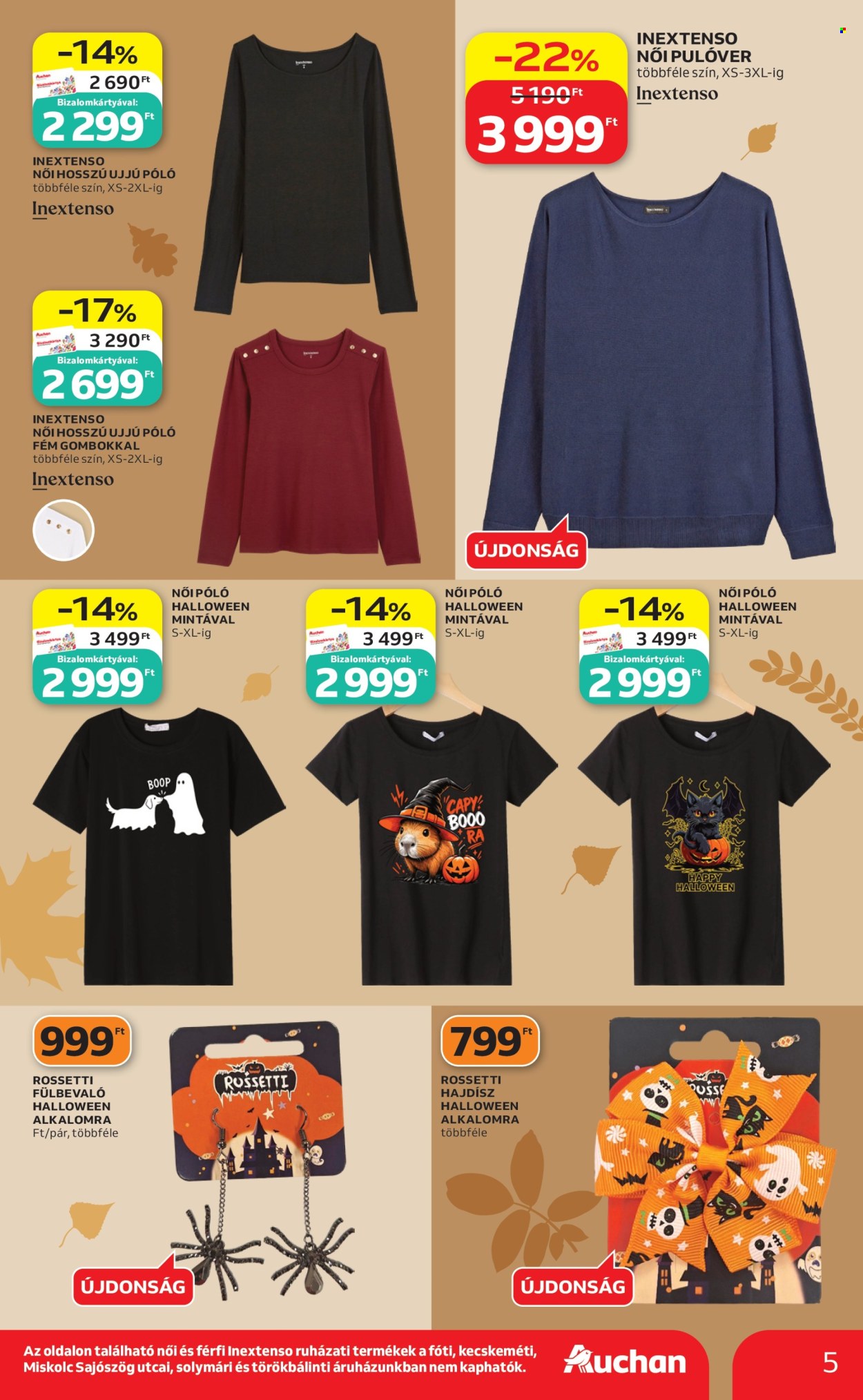 Auchan akciós újságok - 2026.10.01 - 2026.10.21. Oldal 5