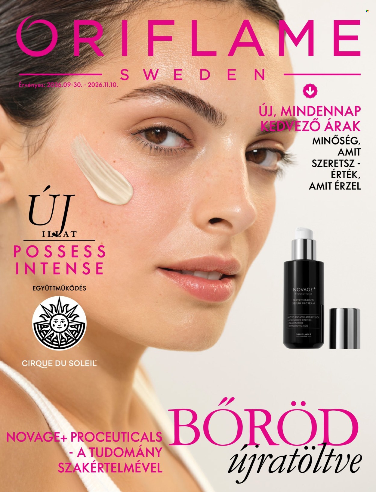 Oriflame akciós újságok - 2026.09.30 - 2026.10.11. Oldal 1