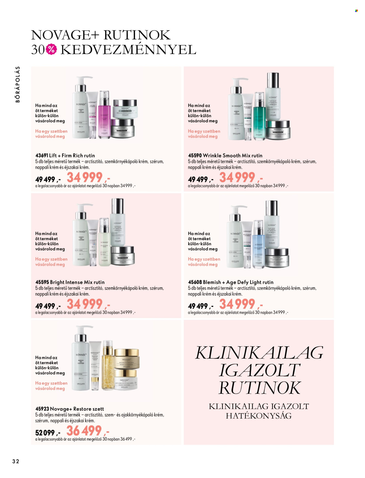 Oriflame akciós újságok - 2026.09.30 - 2026.10.11. Oldal 32