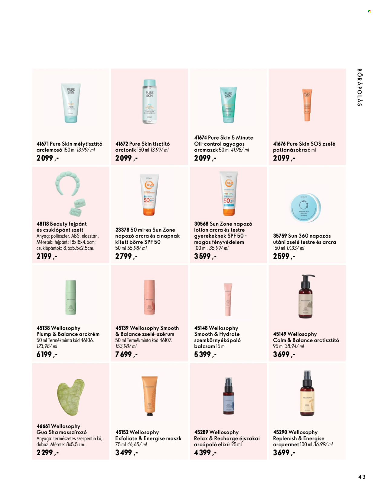 Oriflame akciós újságok - 2026.09.30 - 2026.10.11. Oldal 43