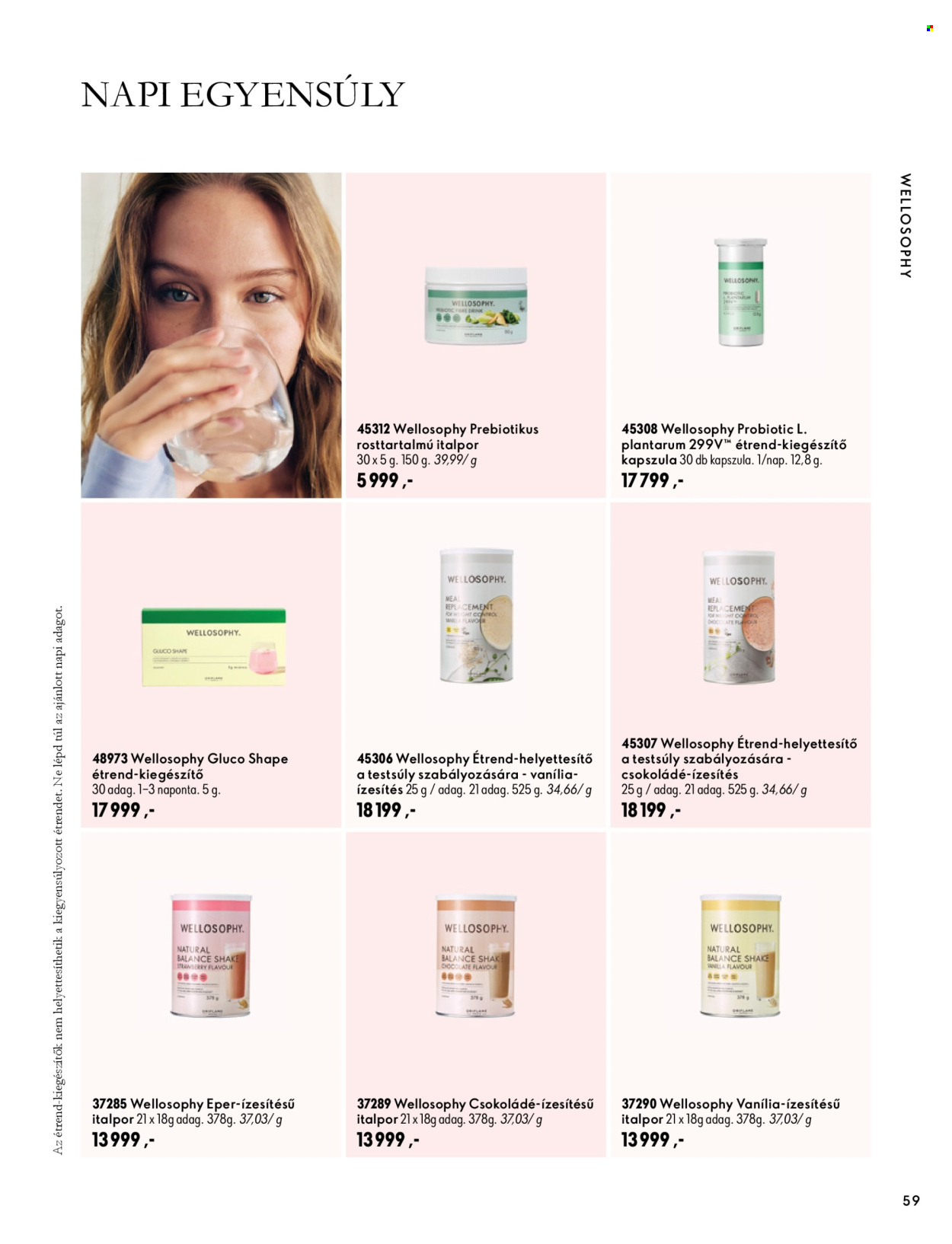 Oriflame akciós újságok - 2026.09.30 - 2026.10.11. Oldal 59