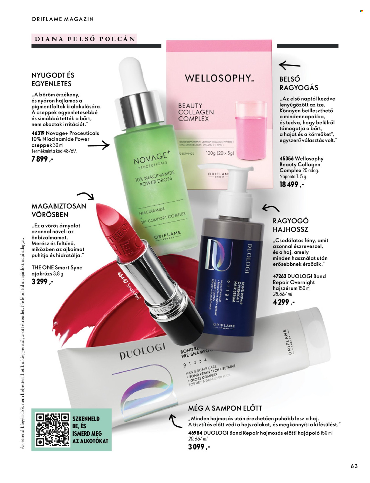 Oriflame akciós újságok - 2026.09.30 - 2026.10.11. Oldal 63