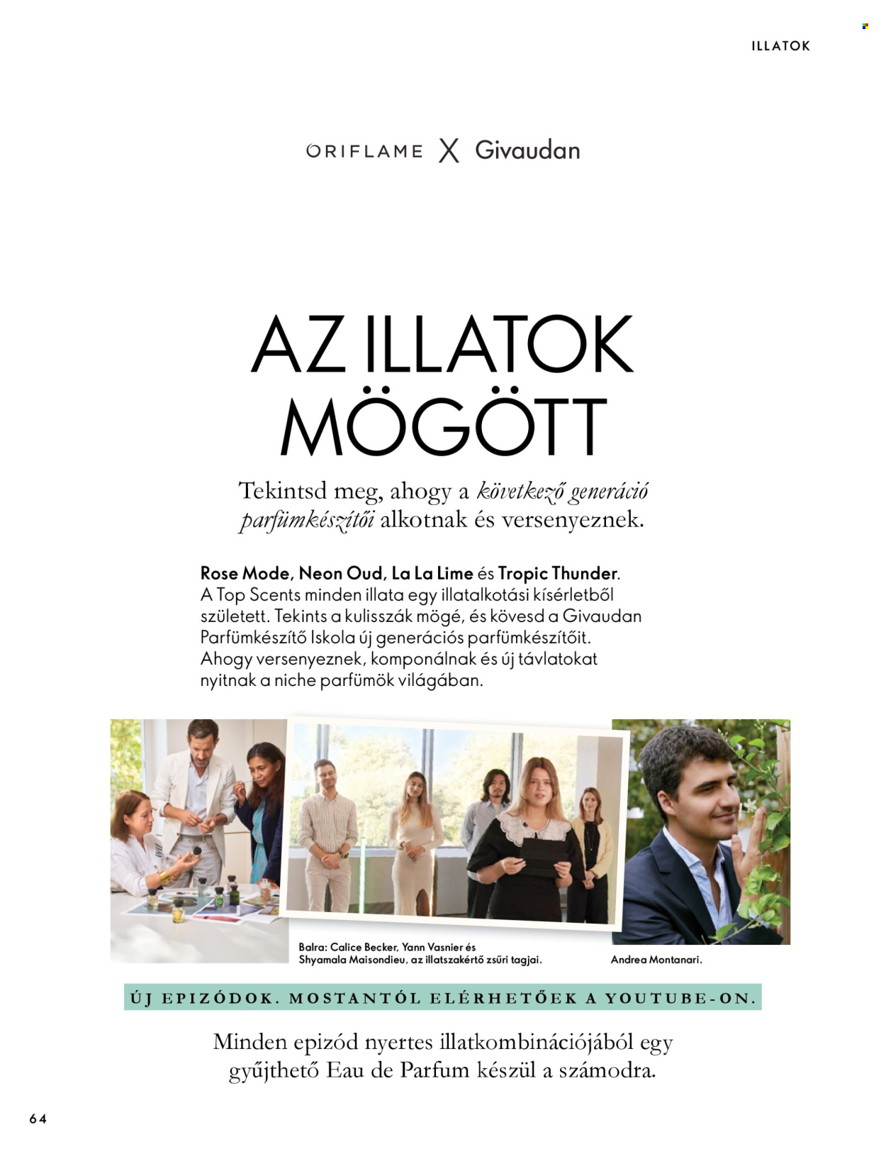 Oriflame akciós újságok - 2026.09.30 - 2026.10.11. Oldal 64