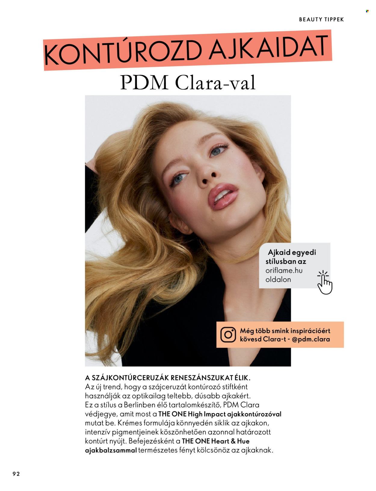 Oriflame akciós újságok - 2026.09.30 - 2026.10.11. Oldal 92