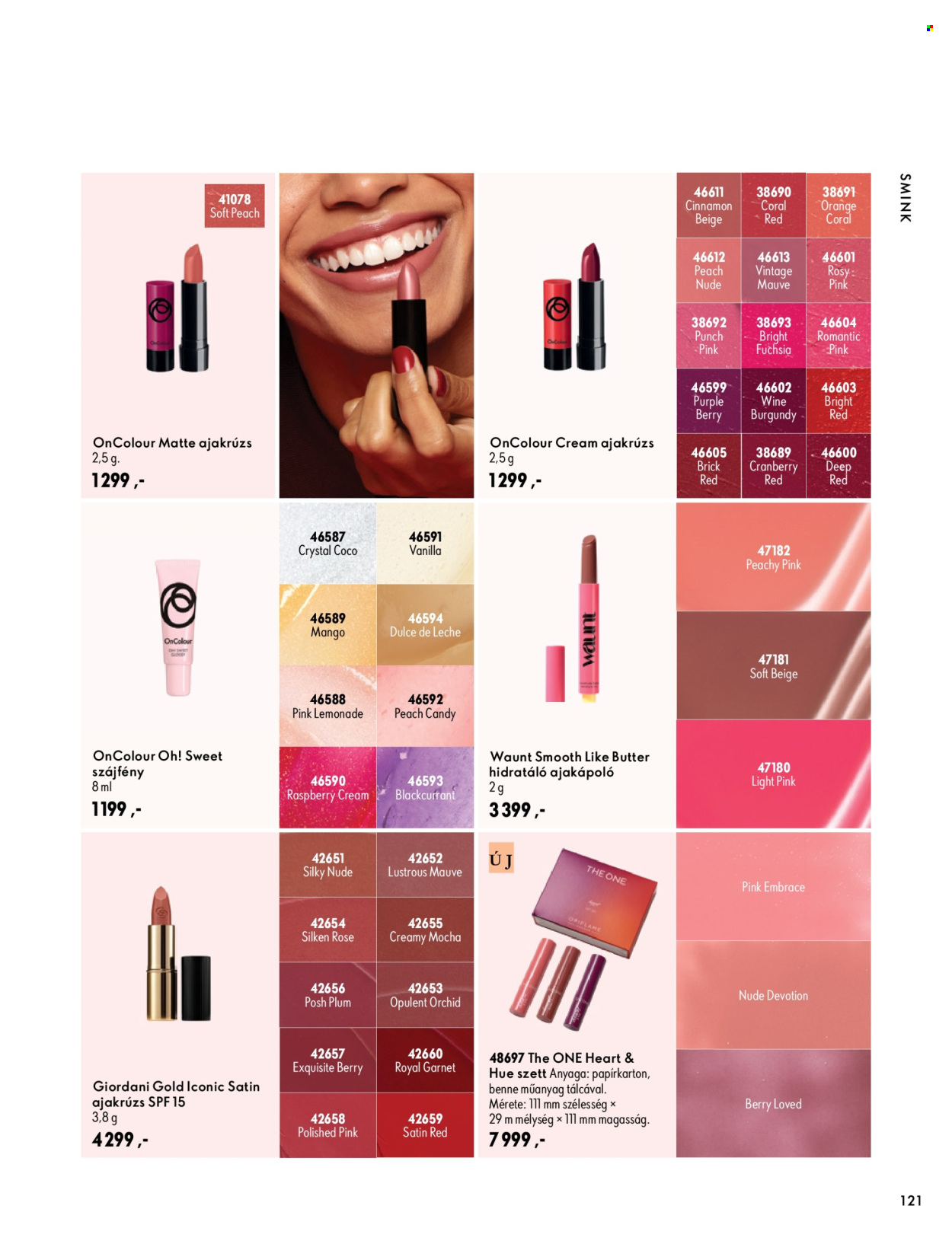 Oriflame akciós újságok - 2026.09.30 - 2026.10.11. Oldal 121