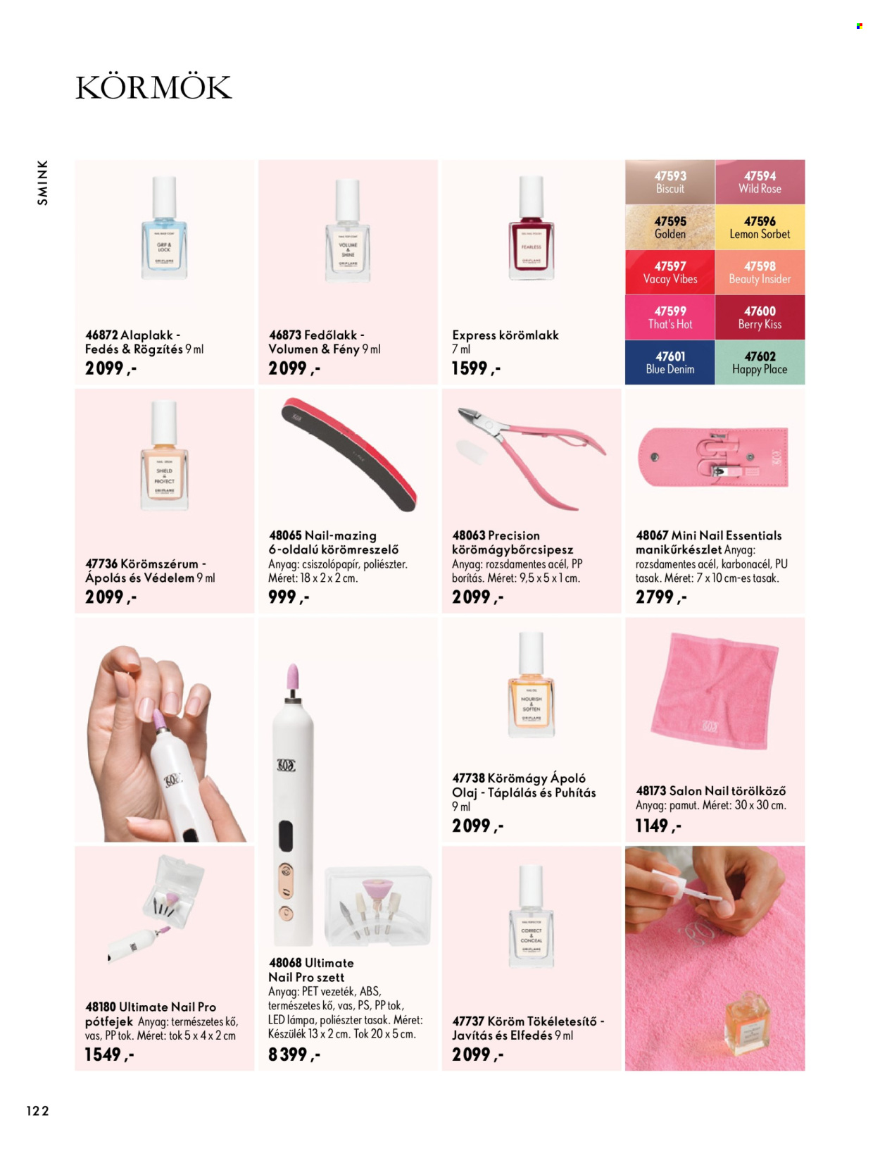 Oriflame akciós újságok - 2026.09.30 - 2026.10.11. Oldal 122