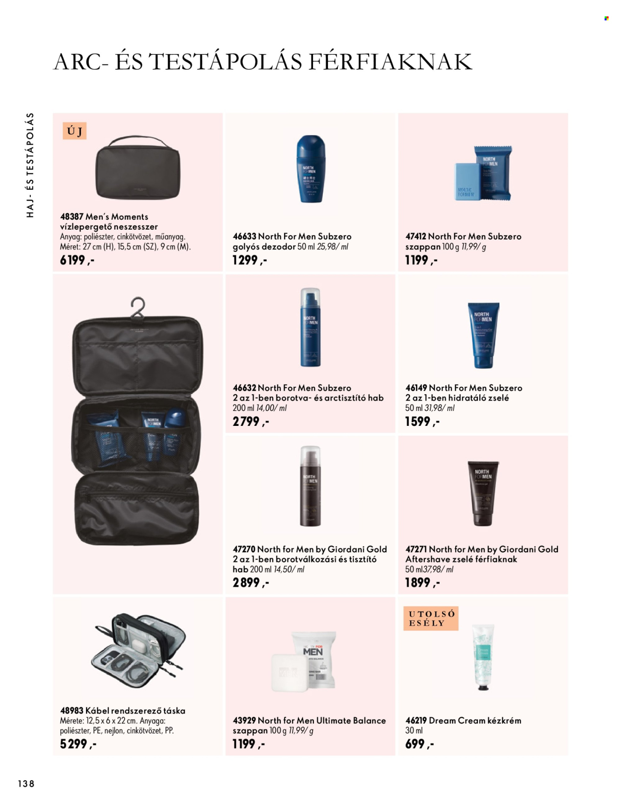 Oriflame akciós újságok - 2026.09.30 - 2026.10.11. Oldal 138